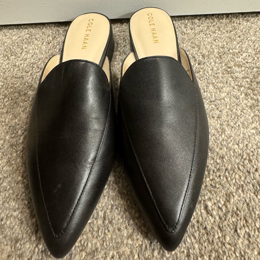 Brand New - New Worn Cole Haan Mules - Size 9.5